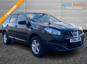 Nissan Qashqai 1.6 Visia SUV 5dr Petrol Manual 2WD Euro 5 (s/s) (117 ps) 7 seat