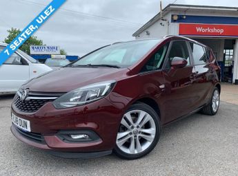 Vauxhall Zafira 1.4i Turbo SRi Nav MPV 5dr Petrol Manual Euro 6 (140 ps)