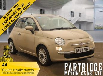Fiat 500 1.2 Lounge Hatchback 3dr Petrol Manual Euro 6 (s/s) (69 bhp)