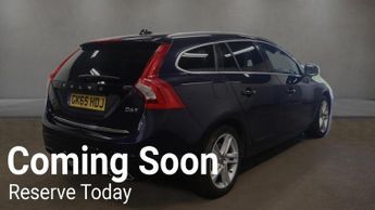 VOLVO V60 2.4 D6 Twin Engine SE Lux Nav Estate 5dr Diesel Plug-in Hybrid A