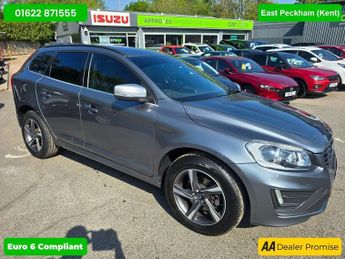 Volvo XC60 2.0 D4 R-DESIGN NAV SUV 5dr IN GREY WITH 105,000 MILES AND A SER