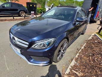 Mercedes C Class 2.0 C350e 6.4kWh AMG Line (Premium) Estate 5dr Petrol Plug-in Hy