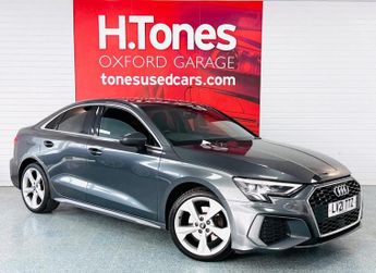 Audi A3 1.0 TFSI 30 S line Saloon 4dr Petrol Manual Euro 6 (s/s) (110 ps