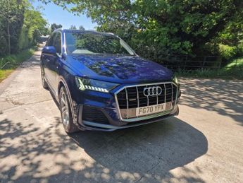 AUDI Q7 3.0 TFSIe V6 55 S line SUV 5dr Petrol Plug-in Hybrid Tiptronic q