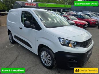Peugeot Partner 1.5 BlueHDi 1000 Professional Standard in White, 38,959 miles 1 