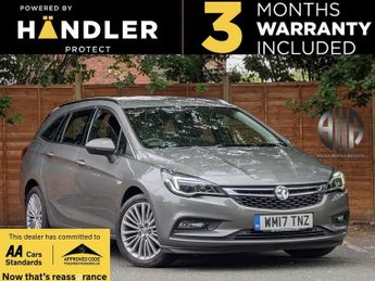 Vauxhall Astra 1.4i Turbo Elite Nav Sports Tourer 5dr Petrol Auto Euro 6 (s/s) 