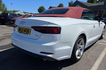 AUDI A5 CABRIOLET 2.0 TFSI S line Convertible 2dr Petrol Manual Euro 6 (s/s) (190 