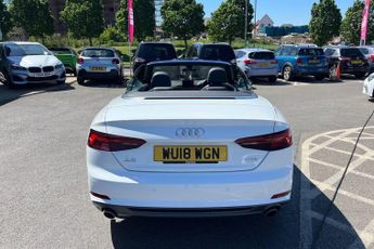 AUDI A5 CABRIOLET 2.0 TFSI S line Convertible 2dr Petrol Manual Euro 6 (s/s) (190 