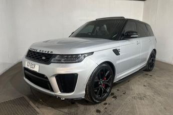 LAND ROVER RANGE ROVER SPORT 5.0 P575 V8 GPF SVR SUV 5dr Petrol Auto 4WD Euro 6 (s/s) (575 ps