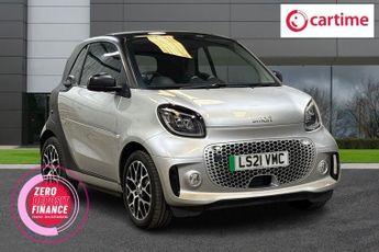 Smart ForTwo 17.6kWh Prime Exclusive Coupe 2dr Electric Auto (22kW Charger) (