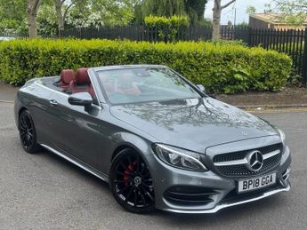 Mercedes C Class 2.1 C220d AMG Line (Premium Plus) Cabriolet 2dr Diesel G-Tronic+