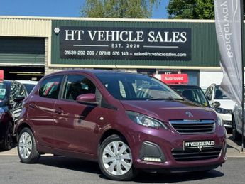 Peugeot 108 1.0 VTi Active Hatchback 5dr Petrol 2 Tronic Euro 5 Euro 5 (68 p