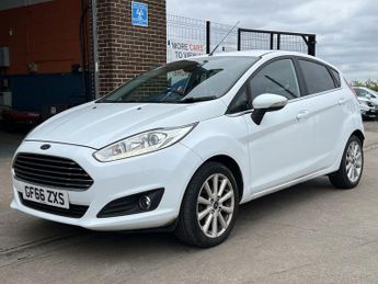 Ford Fiesta 1.0T EcoBoost Titanium Hatchback 5 Door Petrol Manual White Euro