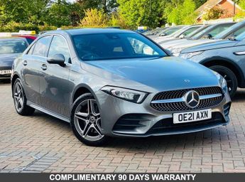 Mercedes A Class 1.3 A250e 15.6kWh AMG Line Saloon 4dr Petrol Plug-in Hybrid 8G-D