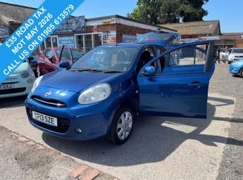Nissan Micra 1.2 12V Acenta Hatchback 5dr Petrol Manual Euro 5 (80 ps)