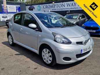 Toyota AYGO 1.0 VVT-i Ice Hatchback 5dr Petrol MultiMode Euro 5 (67 ps)