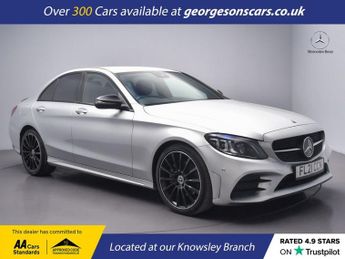 Mercedes C Class 2.0 C220d AMG Line Night Edition (Premium) Saloon 4dr Diesel G-T