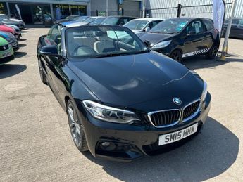 BMW 220 2.0 220d M Sport Convertible 2dr Diesel Manual Euro 6 (s/s) (190