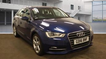 Audi A3 2.0 TDI Sport Sportback 5dr Diesel S Tronic Euro 6 (s/s) (Nav) (