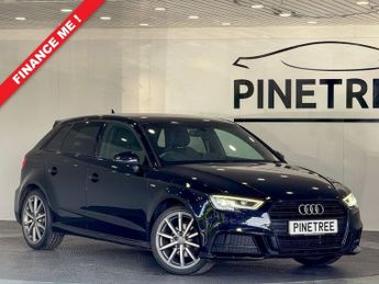 Audi A3 1.0 TFSI 30 Black Edition Sportback 5dr Petrol Manual Euro 6 (s/