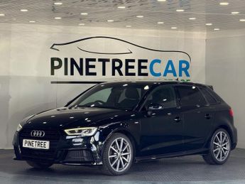 AUDI A3 1.0 TFSI 30 Black Edition Sportback 5dr Petrol Manual Euro 6 (s/