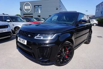 Land Rover Range Rover Sport 5.0 P575 V8 GPF SVR SUV 5dr Petrol Auto 4WD Euro 6 (s/s) (575 ps