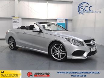 Mercedes E Class 3.0 E350d V6 BlueTEC AMG Sport Cabriolet 2dr Diesel G-Tronic+ Eu