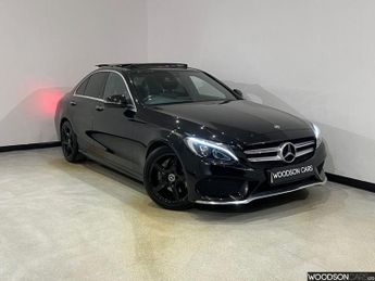MERCEDES-BENZ C-CLASS 2.0 C200 AMG Line (Premium) Saloon 4dr Petrol G-Tronic+ Euro 6 (