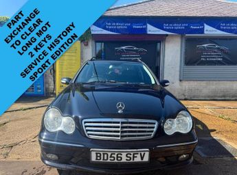 Mercedes C Class 2.1 C200 CDI Sport Edition Estate 5dr Diesel Automatic (188 g/km