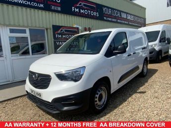 Vauxhall Combo 1.5 Turbo D 2300 Dynamic Panel Van 6dr Diesel Manual L2 H1 Euro 