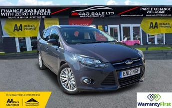 Ford Focus 1.0T EcoBoost Zetec Estate 5dr Petrol Manual Euro 5 (s/s) (125 p