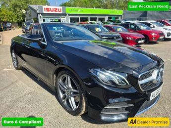 Mercedes E Class 2.0 E220d AMG Line (Premium) Cabriolet 2dr Diesel G-Tronic+ Euro