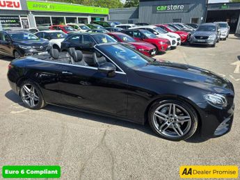 MERCEDES-BENZ E-CLASS 2.0 E220d AMG Line (Premium) Cabriolet 2dr Diesel G-Tronic+ Euro