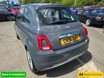FIAT 500 1.2 Lounge Hatchback 3dr Petrol Dualogic (AUTOMATIC) Euro 6 (s/s