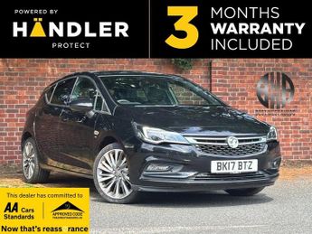 Vauxhall Astra 1.4i Turbo SRi Nav Hatchback 5dr Petrol Auto Euro 6 (s/s) (150 p