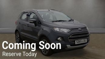 Ford EcoSport 1.0T EcoBoost Titanium SUV 5dr Petrol Manual 2WD Euro 5 (s/s) (1