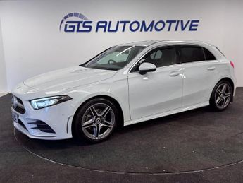 Mercedes A Class A180 AMG LINE EXECUTIVE FIVE DOOR 7G-DCT AUTO 135 BHP + SAT NAV 