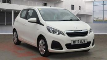 Peugeot 108 1.0 Active Hatchback 5dr Petrol Manual Euro 6 (68 ps)