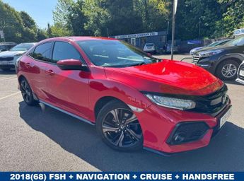 Honda Civic 1.5 VTEC Turbo GPF Sport Hatchback 5dr Petrol Manual Euro 6 (s/s