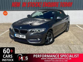 BMW 220 2.0 220i Sport Convertible 2dr Petrol Manual Euro 6 (s/s) (184 p