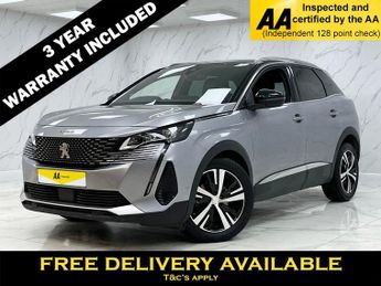 Peugeot 3008 1.2 PureTech GT SUV 5dr Petrol Manual Euro 6 (s/s) (130 ps)
