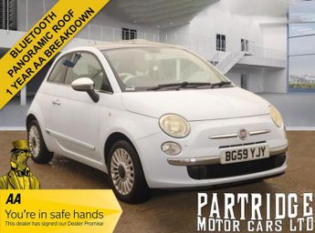 Fiat 500 1.2 Lounge Hatchback 3dr Petrol Manual Euro 5 (s/s) (69 bhp)