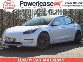 Tesla Model 3 (Dual Motor) Performance Saloon 4dr Electric Auto 4WDE (Performa