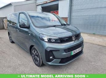 Vauxhall Vivaro 75kWh Ultimate MPV 5dr Electric Auto MWB (8 Seat, 7.4kW Charger)