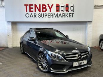 Mercedes C Class 1.6 C200d AMG Line (Premium) Saloon 4dr Diesel G-Tronic+ Euro 6 