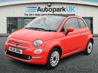 Fiat 500 1.2 ECO Lounge Convertible 2dr Petrol Manual Euro 6 (s/s) (69 bh