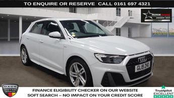 Audi A1 1.0 TFSI 30 S line Sportback 5dr Petrol Manual Euro 6 (s/s) (116