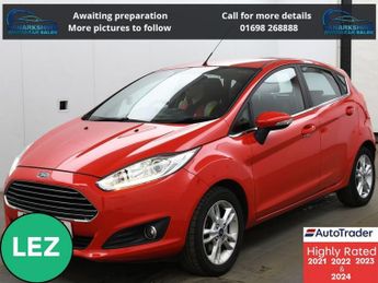Ford Fiesta 1.25 Zetec Hatchback 5dr Petrol Manual Euro 6 (82 ps)