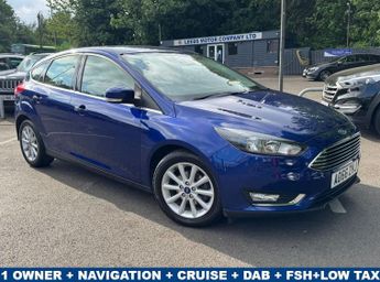 Ford Focus 1.0T EcoBoost Titanium Hatchback 5dr Petrol Manual Euro 6 (s/s) 
