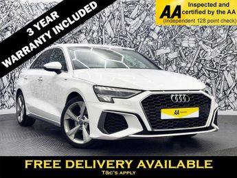 Audi A3 1.5 TFSI 35 S line Saloon 4dr Petrol S Tronic Euro 6 (s/s) (150 